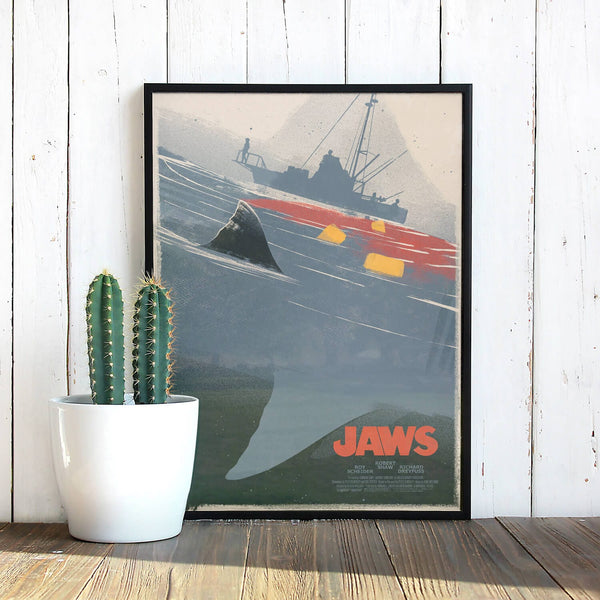 Jaws Posters by Felix Tindall - Pixel Empire