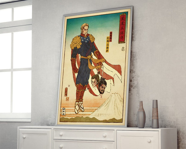 Homelander Ukiyo-e Posters by William Xiaobaosg - Pixel Empire