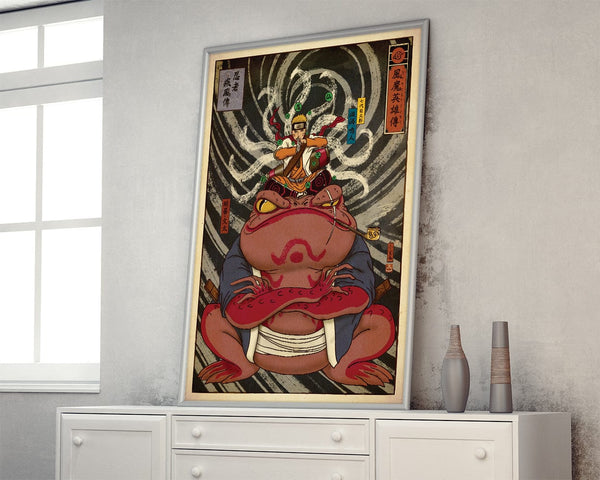 Naruto 2 Ukiyo-e Posters by William Xiaobaosg - Pixel Empire