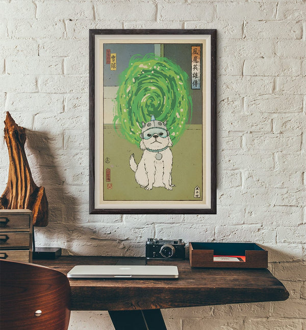 Snowball Ukiyo-e Posters by William Xiaobaosg - Pixel Empire