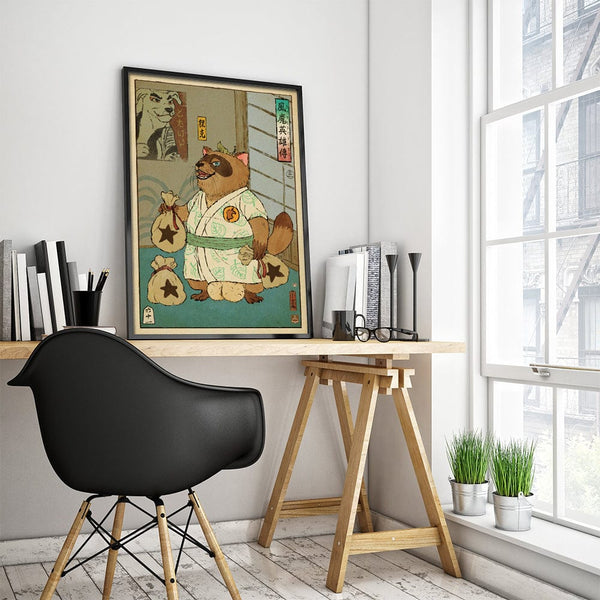Animal Crossing Ukiyo-e Posters by William Xiaobaosg - Pixel Empire