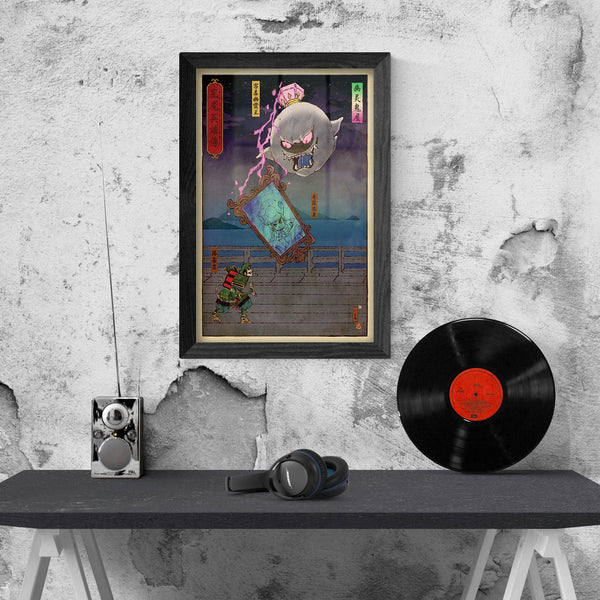Luigi's Mansion Ukiyo-e Posters by William Xiaobaosg - Pixel Empire