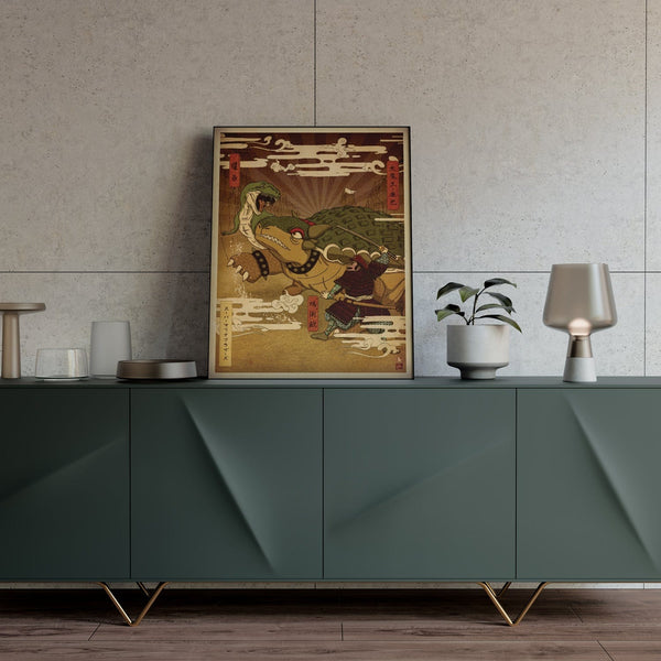 Mario Ukiyo-e Posters by William Xiaobaosg - Pixel Empire