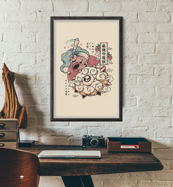 Great Pink Warrior Posters by Ilustrata - Pixel Empire