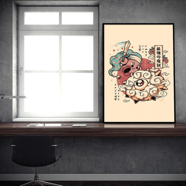 Great Pink Warrior Posters by Ilustrata - Pixel Empire