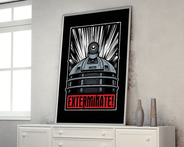 Exterminate! Posters by StudioM6 - Pixel Empire