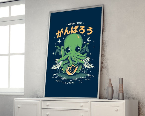 Good Luck Cthulhu Posters by Ilustrata - Pixel Empire