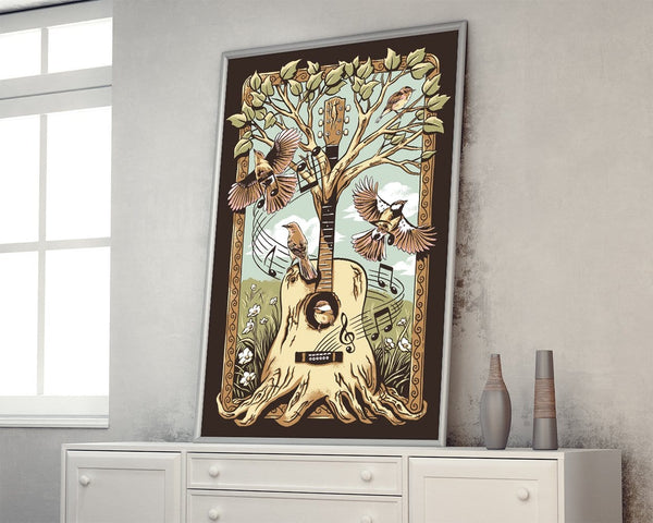 Natural Melody Posters by Chris Phillips - Pixel Empire