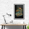 To The Forgotten World We Go Posters by Glitchy Gorilla - Pixel Empire
