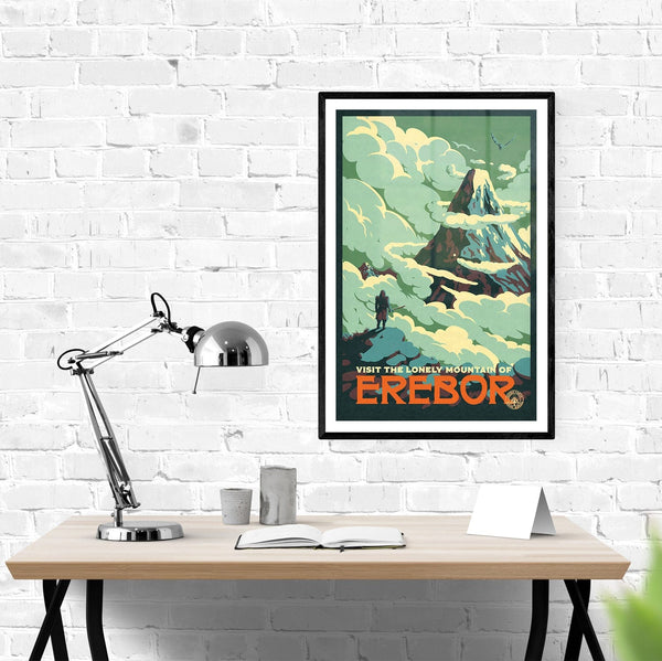 Visit Erebor Posters by Mathiole - Pixel Empire