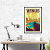 Space Tourism Venus Hot Springs Posters by B Cubed Designs - Pixel Empire