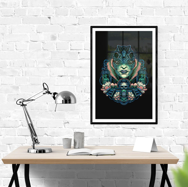 The Kind Amphibian Posters by Glitchy Gorilla - Pixel Empire