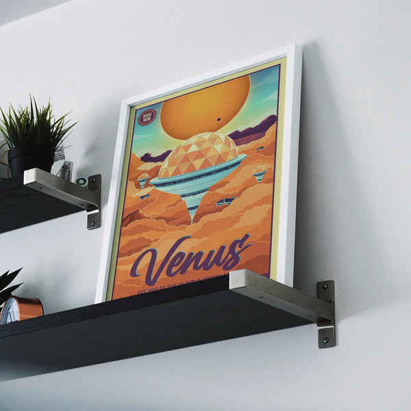Space Tourism Venus Luxury Airships Posters by B Cubed Designs - Pixel Empire