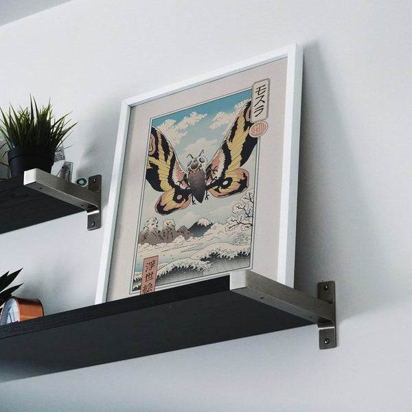 Ancient Moth Ukiyo-e Posters by Vincent Trinidad - Pixel Empire