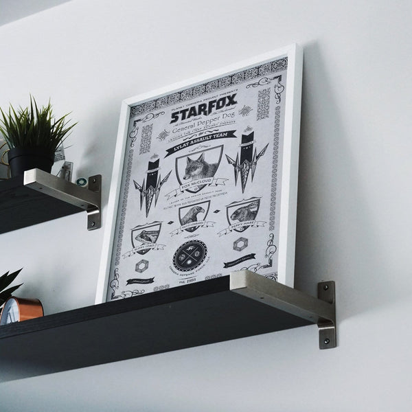 Starfox // Vintage Advertisement Posters by Barrett Biggers - Pixel Empire