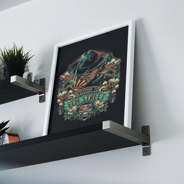 Welcome To Your Nightmare Posters by Glitchy Gorilla - Pixel Empire