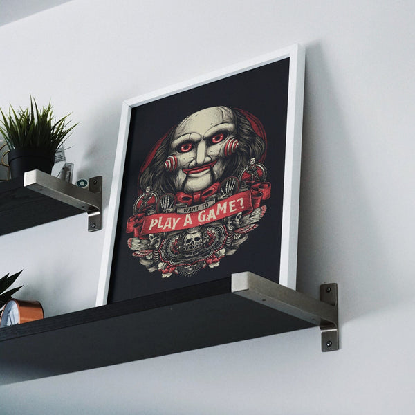 Want To Play A Game Posters by Glitchy Gorilla - Pixel Empire