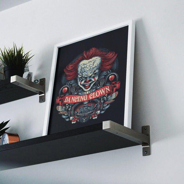 Meet The Dancing Clown Posters by Glitchy Gorilla - Pixel Empire