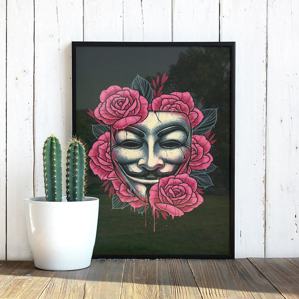 Let The Revolution Bloom Posters by Glitchy Gorilla - Pixel Empire