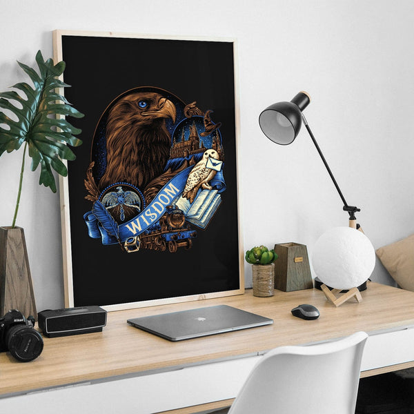 House Of Wisdom Posters by Glitchy Gorilla - Pixel Empire