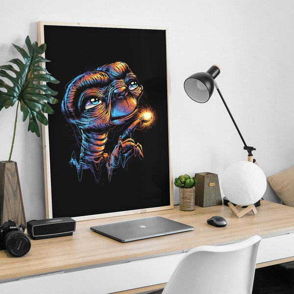 Colorful Visitor Posters by Glitchy Gorilla - Pixel Empire