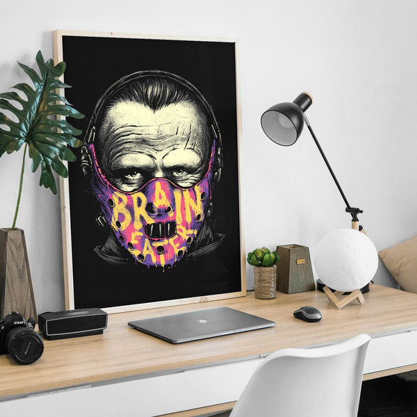 Brain Eater Posters by Glitchy Gorilla - Pixel Empire