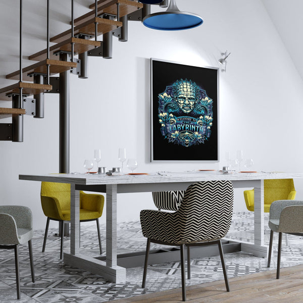 Welcome To The Labyrinth Posters by Glitchy Gorilla - Pixel Empire