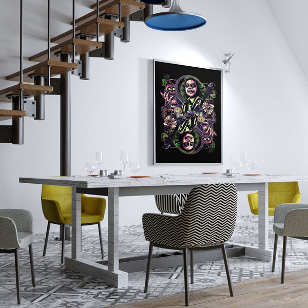 Suit Of Trickery Posters by Glitchy Gorilla - Pixel Empire