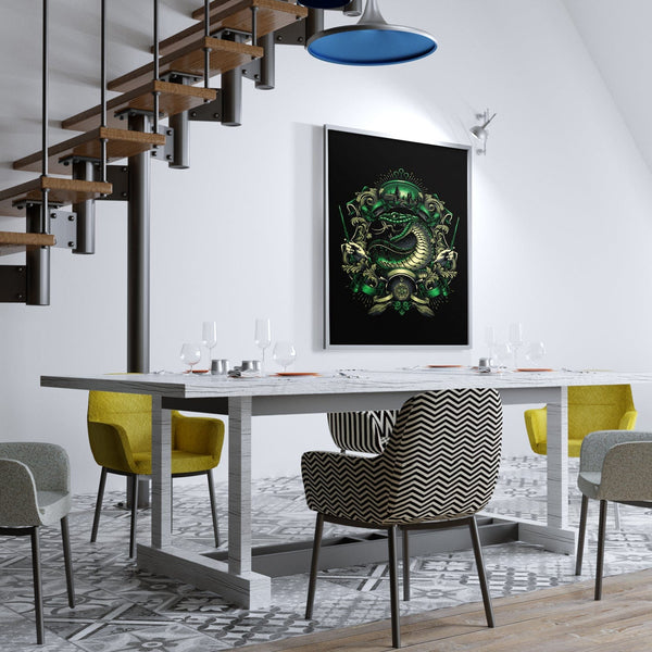 House Of The Cunning Posters by Glitchy Gorilla - Pixel Empire