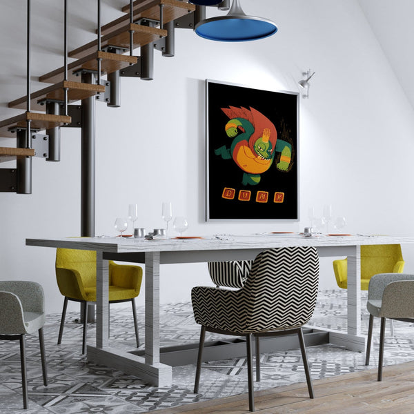 King K. Rool Dunk Mania Posters by Louis Roskosch - Pixel Empire