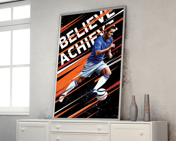 Believe Achieve Posters by Dmitry Belov - Pixel Empire