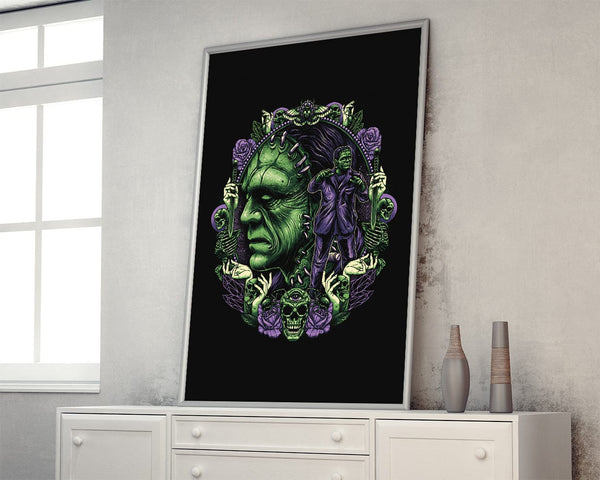 The Lonely Monster Posters by Glitchy Gorilla - Pixel Empire