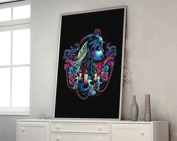 Colorful Bride Posters by Glitchy Gorilla - Pixel Empire