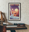 Space Tourism Mars Phobos And Deimos Posters by B Cubed Designs - Pixel Empire