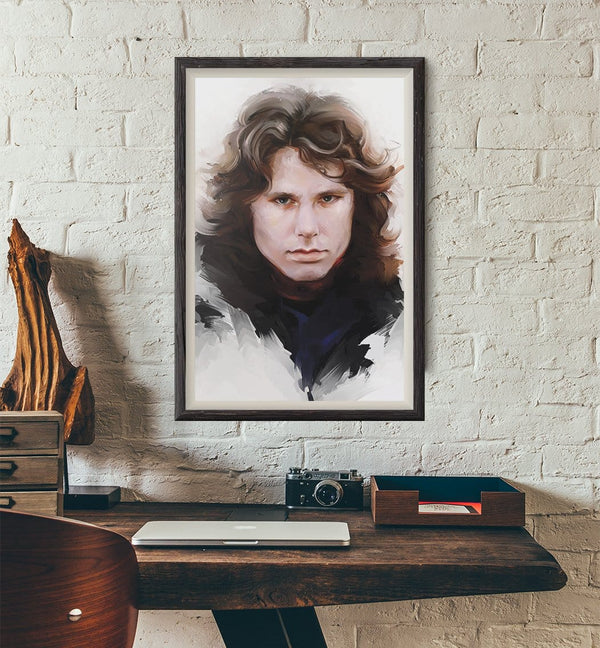Jim Morrison Posters by Dmitry Belov - Pixel Empire
