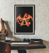 The Fire Dragon Within Posters by Techranova - Pixel Empire