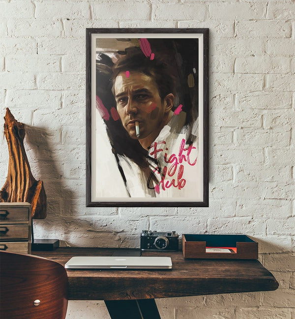 Edward Norton Posters by Dmitry Belov - Pixel Empire