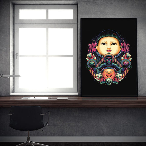 A Game Of Survival Posters by Glitchy Gorilla - Pixel Empire