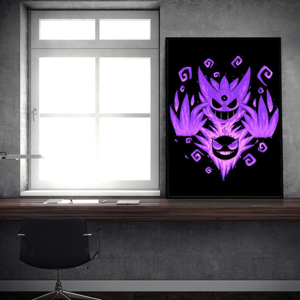 The Mega Ghost Within Posters by Techranova - Pixel Empire