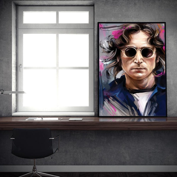 John Lennon Posters by Dmitry Belov - Pixel Empire