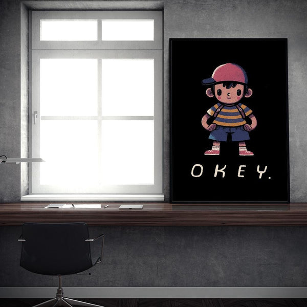 Okey Posters by Louis Roskosch - Pixel Empire