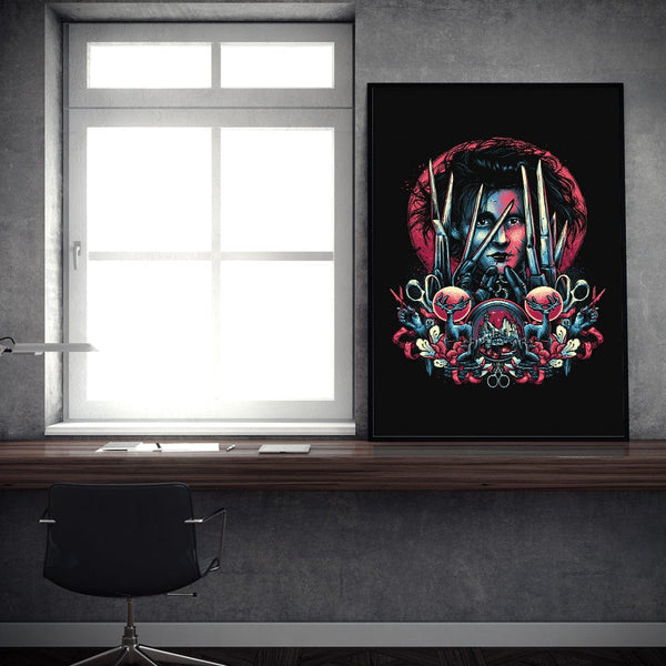 Scissors For Hands Posters by Glitchy Gorilla - Pixel Empire