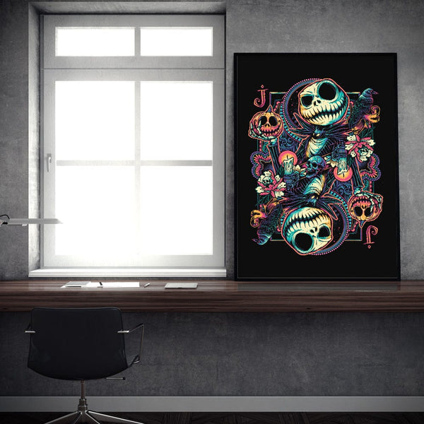 Suit Of Skeletons Posters by Glitchy Gorilla - Pixel Empire