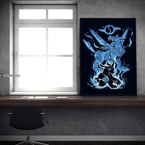 Digital Friendship Within Posters by Techranova - Pixel Empire