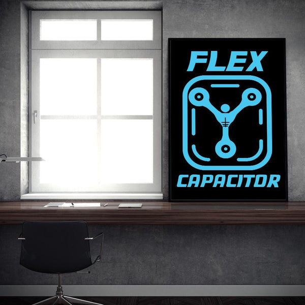 Flex Capacitor Posters by Edge Fitness - Pixel Empire