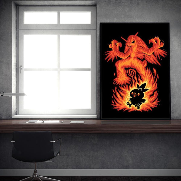 The Fire Bird Within Posters by Techranova - Pixel Empire