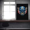 Star Spangled Skull Posters by Glitchy Gorilla - Pixel Empire