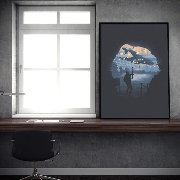 Owen's Aquarium Posters by Brandon Meier - Pixel Empire