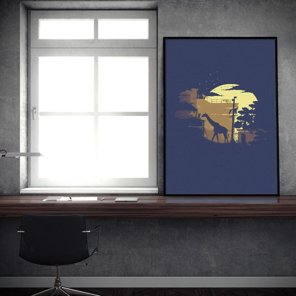 Ellie's Giraffe Posters by Brandon Meier - Pixel Empire