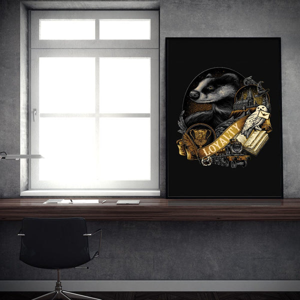 House Of Loyalty Posters by Glitchy Gorilla - Pixel Empire